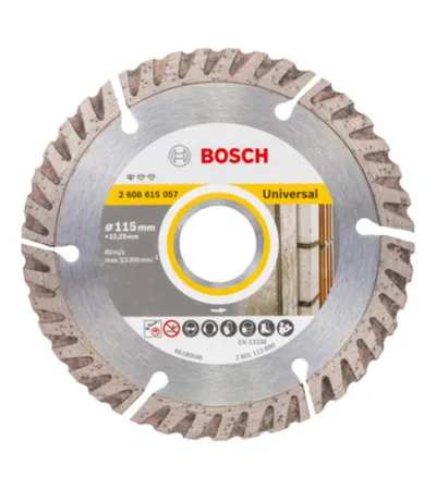 BOSCH Ploča rezna dijamantska 115x22,23mm 2608615057