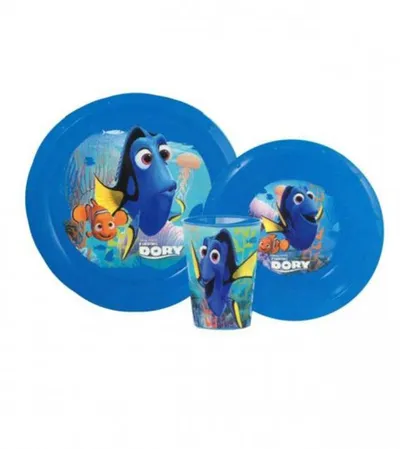 DISNEY Set za jelo 3/1 ribica Dory PVC 84510