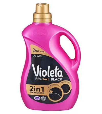 VIOLETA Deterdžent za veš 2.7L Protect Black