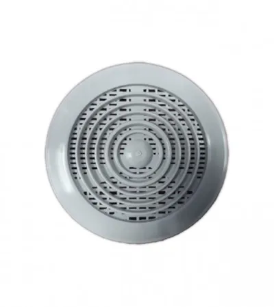 PLASTIKA HALILOVIĆ Rozetna za ventilaciju 118mm PVC siva