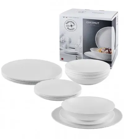 BORMIOLI Set 18/1 Coconut Tavola