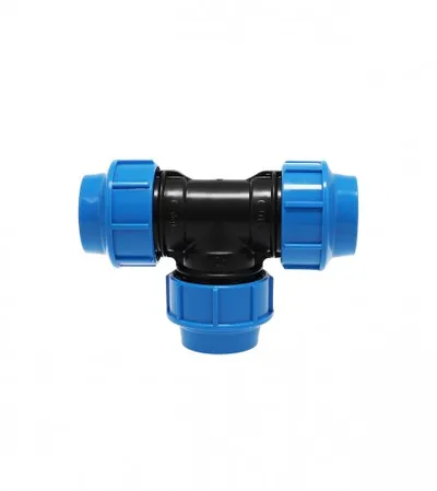 MASTER Spojnica "T" PVC fi40x40 E2001