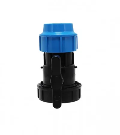 MASTER Ventil poluspojnica PVC U/N fi63 9002