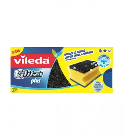 VILEDA Spužvica Glitzi Plus