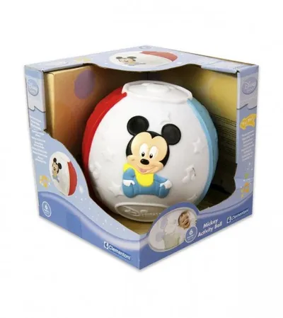 CLEMENTONI Igračka baby lopta Mickey sa zvukom 162058
