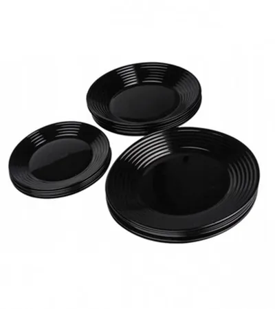 LUMINARC Tanjiri set 18/1 crni