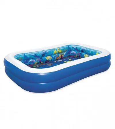 BESTWAY Bazen 3D ribice 262x175x51cm 54177