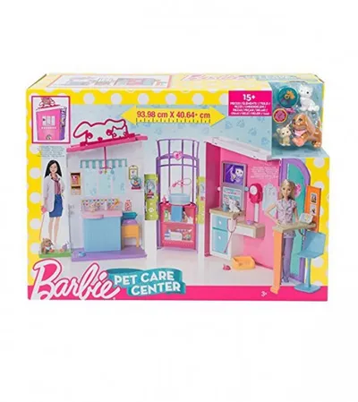 FISHER PRICE Igračka barbie centar za njegu kućnih ljubimaca FBR36