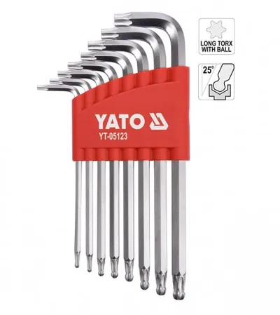 YATO Inbusi SET TORX 8/1 T9-T40 YT-05123