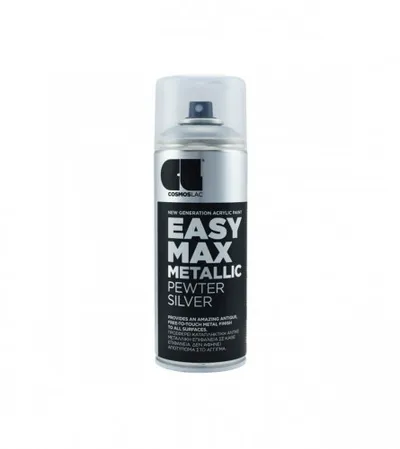 EASY MAX Sprej Metallic srebreni 400ml