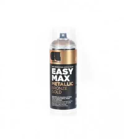 EASY MAX Sprej Metallic Bronze Gold 400ml