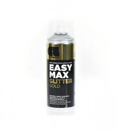 EASY MAX Sprej Glitter zlatni 400ml