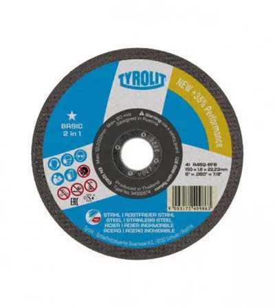 TYROLIT Ploča rezna 115x1,6mm ČELIK+INOX 34332872