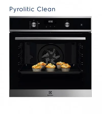 ELECTROLUX Pećnica ugradbena sa pirolizom EOD6P71X