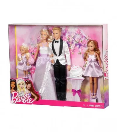 MATTEL Igračka Barbie i Ken vjenčanje DJR88