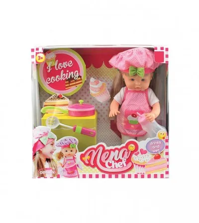 TOYSONE Igračka lutka nena kuharica BD387