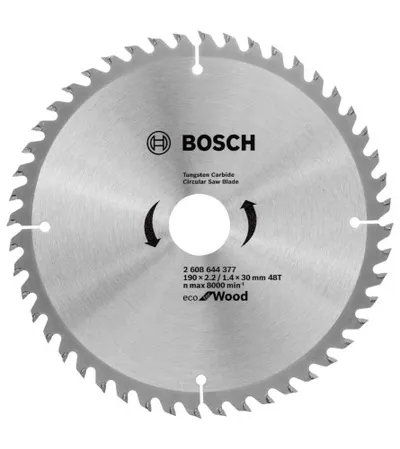 BOSCH List kružne pile 190x30mm 48Z 2608644377