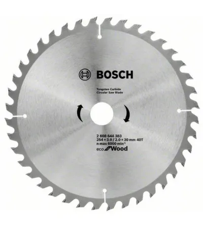 BOSCH List kružne pile 254x30-40Z