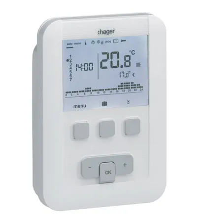 HAGER Termostat digitalni sedmični EK520