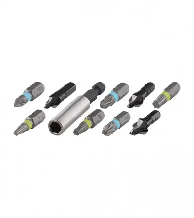 WOLFCRAFT Set bitova i glodala za drvo 10/1 2542000