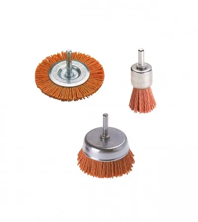 WOLFCRAFT Set najlonskih četki 3/1 2741000