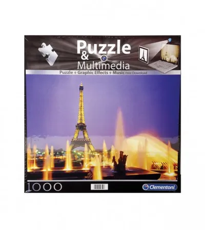 CLEMENTONI Igračka puzzle 1000kom PARIS 157930