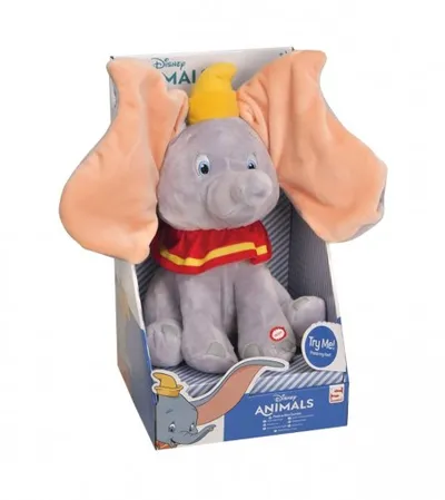 DISNEY Igračka plišana Slon sa zvukom i pokretima DUMBO