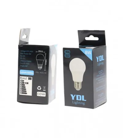 MASTER Sijalica LED E27 8W YDL-A55-IV-4200