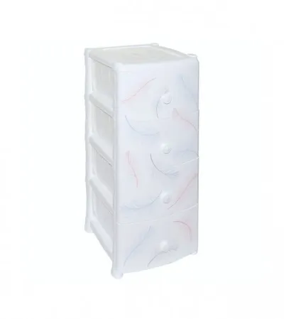 VIOLET Komoda PVC 0352 Bijela