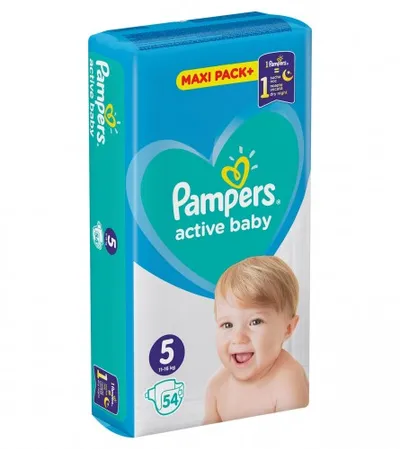 PAMPERS Pelene 5 Jumbo 54kom