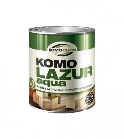 KOMOCHEM Boja za drvo aqua komolazur 0,75l orah