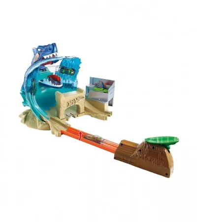 FISHER PRICE Igračka staza morsko čudovište sa autom HOT WHEELS 163042