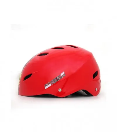 FERRARI Kaciga za rolere FAH50 Crvena