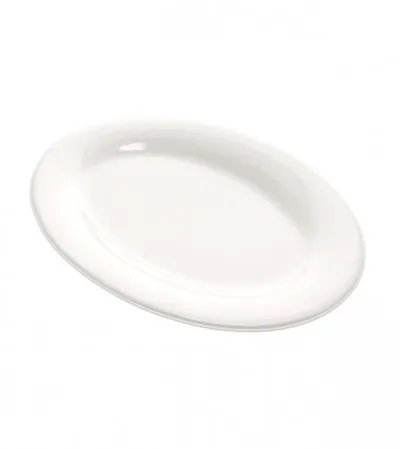 MASTER Oval keramički 22x31cm bijeli 01200053