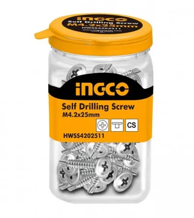 INGCO TOOLS Vijci samonarezujući za lim 2x25mm 150/1 HWSS4202511