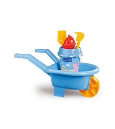 PEPPA PIG Igrača kolica i kantica za plažu sa priborom 601002