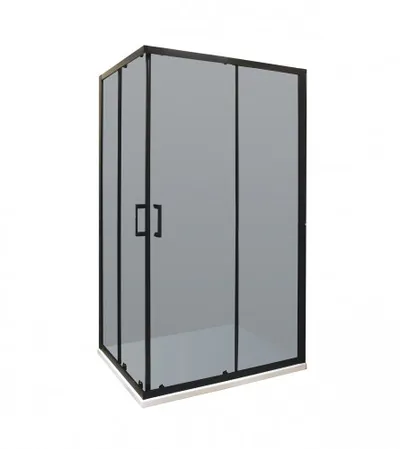 MASTER Staklo tuš kabine 80x100x195cm LP-530-3 Crni