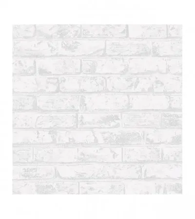 GRANDECO Tapeta bijela cigla 10,05x0,53 IF3303