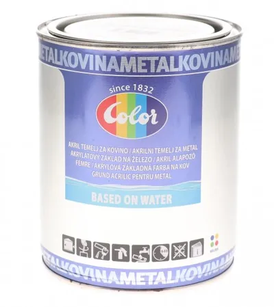 HELIOS Boja temeljna akrilna za metal 0,65l 000250