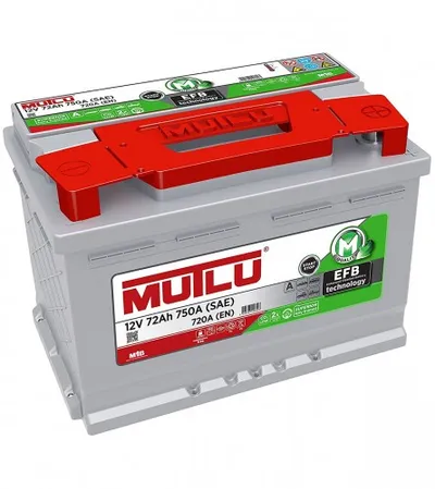 MUTLU Akumulator 12V-72Ah Start-Stop EFB.L3.72.072.A