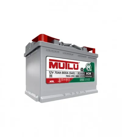 MUTLU Akumulator 12V-70Ah Start-Stop AGM.L3.70.076.A