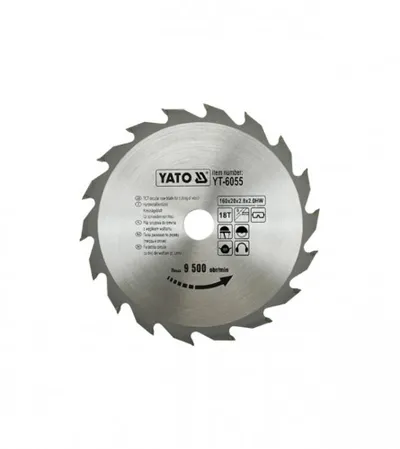 YATO List kružne pile za drvo 160x20 YT-6055