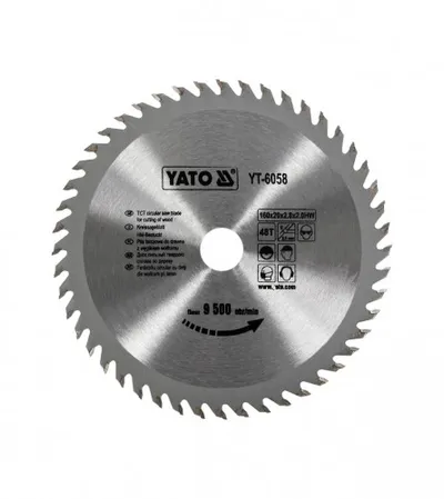 YATO List kružne pile za drvo 160x20 YT-6058