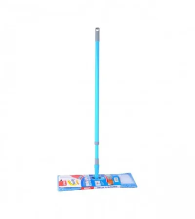 NECO Mop mikrofiber ravni 40x10x120cm 10-4518-11 Plavi