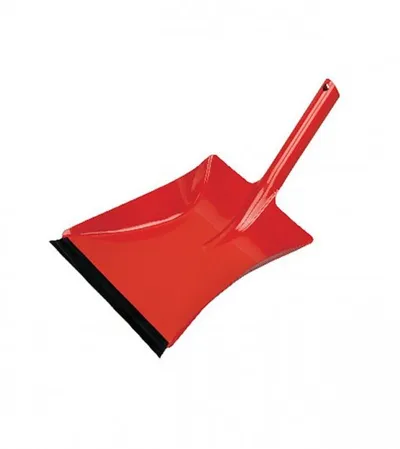 NECO Lopatica za smeće metalna sa gumom 38x24,5cm 30-0383-15