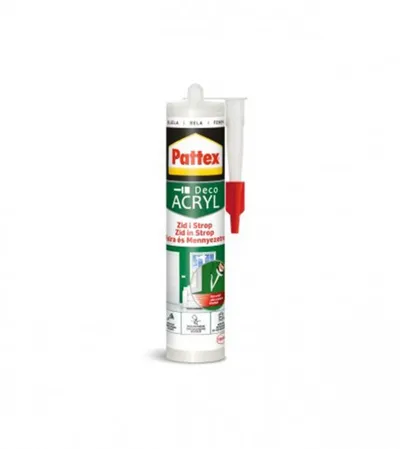 HENKEL Silikon akrilni Pattex 280ml Bijeli