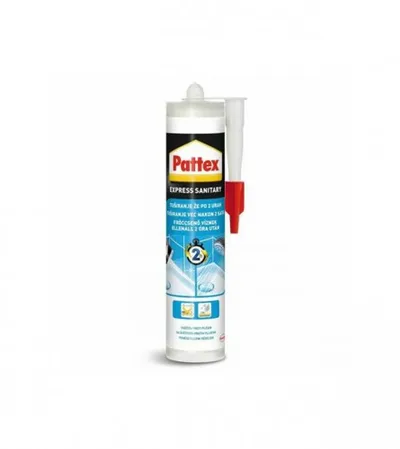 HENKEL Silikon sanitarni Express Pattex 280ml Transparent