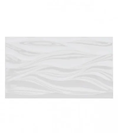 HALCON Pločice 33x55cm Blanco Ondas Brilo
