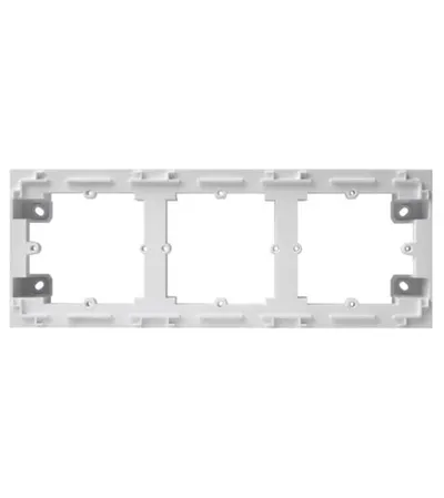 HAGER Adapter 3-struki nadgradni Intense WL5830 bijeli
