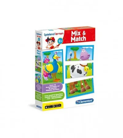 CLEMENTONI Igračka edukativne kartice Mix&Match 176099
